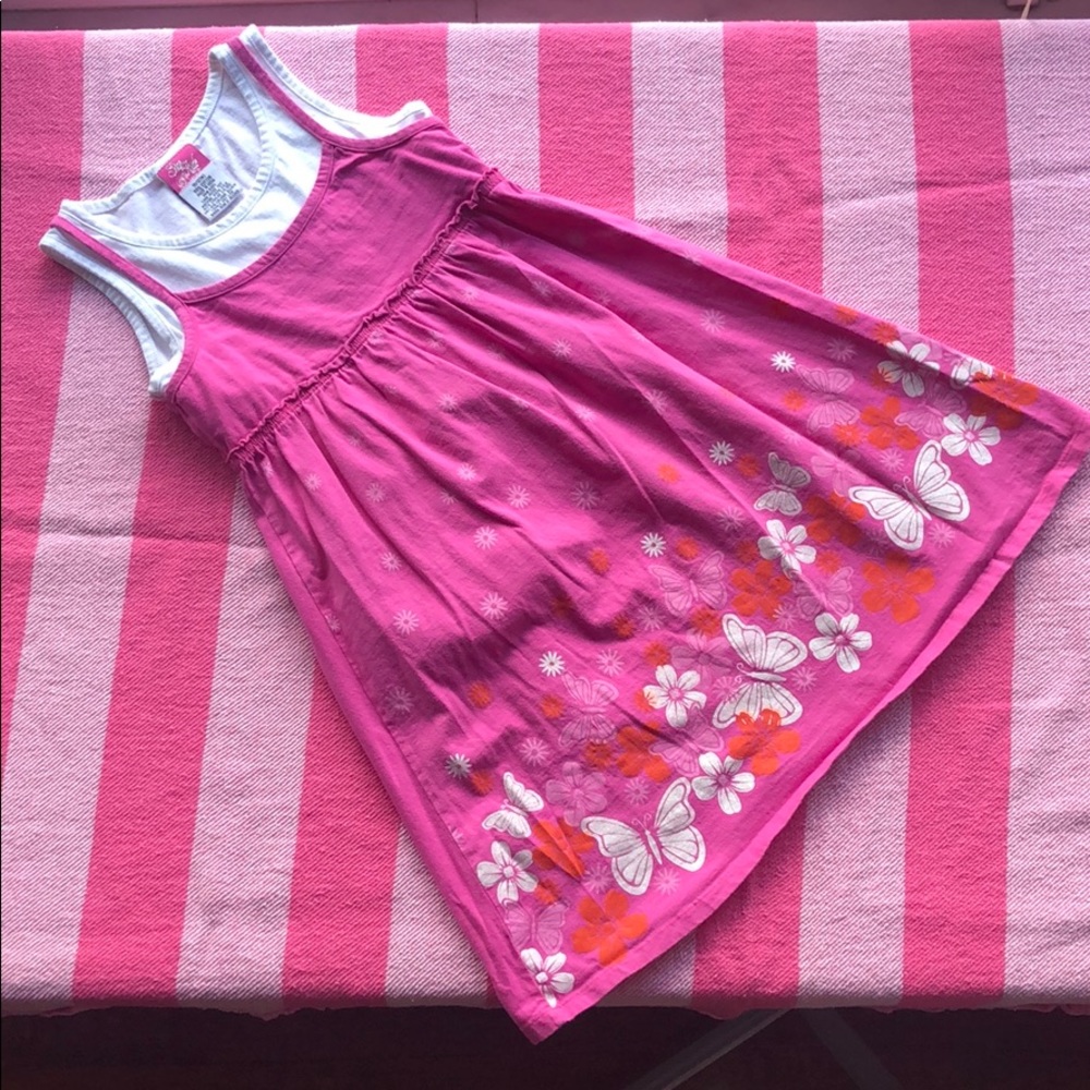 Pink girls’ casual dress-size 10/12